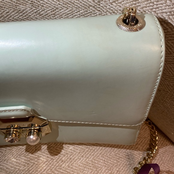 Ted Baker Crystal and Pearl Lock XBody In Green - Picture 5 of 16